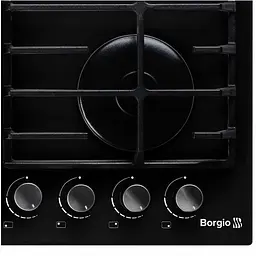 Варильна поверхня газова Borgio 6192-17 FFD black Glass - мініатюра 5