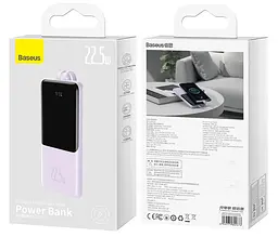 Портативна батарея Powerbank Baseus Elf Digital Display Fast Charge 10000 mAh 22.5W PPJL010005 Purple - мініатюра 8