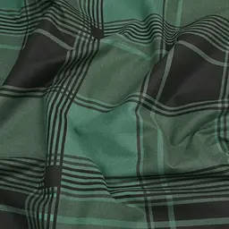 Простирадло Cosas на резинці фланель 80х160 forest tartan, зелений (Flannel_ForestTartan_80x160x20) - мініатюра 6