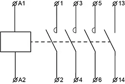 Пускач ПМ 1‑18‑10 D7 42B (LC1‑D1810) АСКО‑УКРЕМ (A0040010092) - мініатюра 9