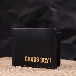 Чоловічий шкіряний гаманець GRANDE PELLE 11,5х9х1 см acs0024004 - мініатюра 6