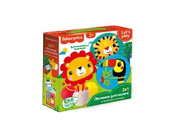 Гра настільна VLADI TOYS "Fisher Price Казковий зоопарк" (укр) VT4502-03