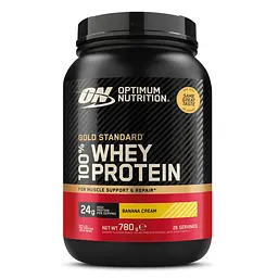 Сироватковий протеїн Optimum Nutrition Gold Standard 100% Whey EU, 780 грам - Банановий крем