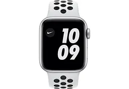 Смарт-годинник Apple Watch Nike Series 6 GPS 44mm Silver Aluminum Case with Pure Platinum/Black Nike Sport Band [MG293] [50779] - мініатюра 2