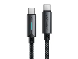 Кабель Acefast C19-03 USB Type-C to USB Type-C 60W 1.2m Black (6974316284475)