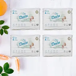 Подгузники Dada Pure Care 2 3-6кг 140 шт  