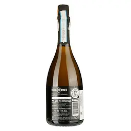 Ігристе вино Rock Wines Mr.Grey Eminence Prosecco Extra Dry DOC Millesimato Spumante, біле, брют, 0,75 л - мініатюра 2