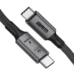 Кабель ArmorStandart USB 4.0 USB-C - USB-C 240W 8K 60hz 40Gbps 1m Black (ARM81921) - мініатюра 3