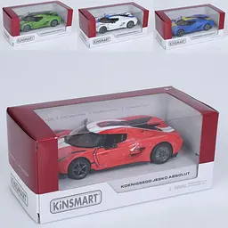 Машинка металева інерційна 1:36 двері відкриваються (KT5473WF) - мініатюра 1