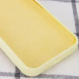 Чохол Epik Silicone Case Full Protective AA NO LOGO для Apple iPhone 14 Pro Max 6.7" Жовтий/Mellow Yellow - мініатюра 2