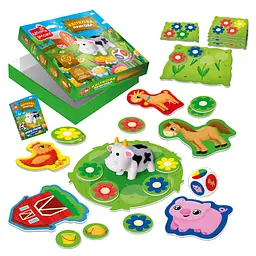 Настільна гра "Квіткова пригода" українською мовою Vladi Toys 22х22х6 см det0012250 - мініатюра 2