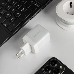 Зарядний пристрій Proove Pure GaN Max 67W (Type-C + Type-C) white (WCPU67022202) - мініатюра 6
