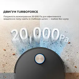 Робот-пилосос Dreame X50 Master RLX86CE-1 Black - мініатюра 4