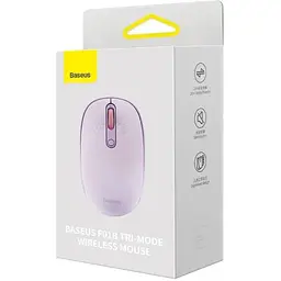 Бездротова мишка Baseus F01B Tri-Mode (3 режимна) фіолетова B01055503513-00 - мініатюра 2