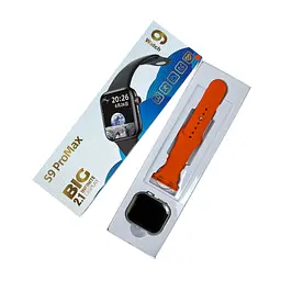 Смарт-годинник BIG S9 Pro Max 45mm, IP65, 230 mAh, Orange (BIGS9POrange) - мініатюра 4