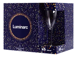 Набір келихів Delice Mist, 6х160 мл Luminarc kuh0016537 - мініатюра 3