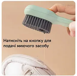Багатофункціональна щітка Semi Brush, Mint з резервуаром для миючого засобу - мініатюра 3
