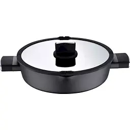 Сотейник Bergner Ion plus з кришкою 28 см (BG-35913-BK) - мініатюра 2