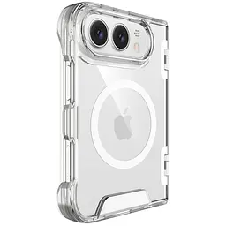 Чохол TPU Epik Space Case with Magnetic Fit для Apple iPhone Duo (5.4/7.6") Прозорий - мініатюра 3