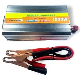 Автоінвертор 12 V-220 V 1000 W перетворювач напруги 12 V-220 V 1000 Вт Power Inverter Magor