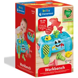 Іграшка-сортер Baby Clementoni Конструктор Workbench (17042) - мініатюра 8