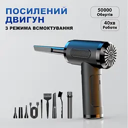 Автомобільний пилосос бездротовий багатофункціональний UFT CVC5 (UFTCVC5) - мініатюра 3