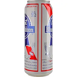Пиво Pabst Blue Ribbon світле 0.5л 5% з/б - мініатюра 3