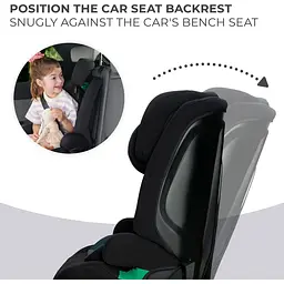 Автокрісло Kinderkraft Safety Fix 2 i-Size Black KCSAFI02BLK0000 (00-00305218) - мініатюра 9