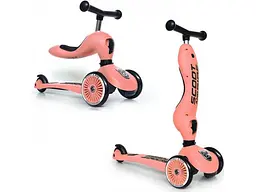 Дитячий самокат Scoot And Ride Highwaykick 1 2w1 Peach
