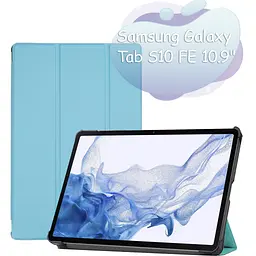 Чохол до планшета BeCover Smart Case Samsung Galaxy Tab S10 FE (SM-X520/SM-X526) 10.9" Light Blue (713278) - мініатюра 2