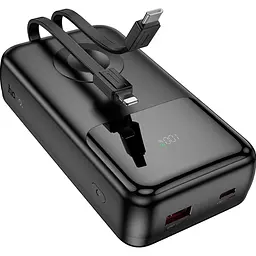 Зовнішній акумулятор Hoco Q28A Victory 20000mAh 22.5W Black [130156] - мініатюра 3