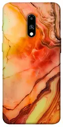 Чохол Demsky Червоний корал мармур для OnePlus 7