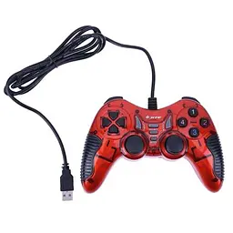 Геймпад джойстик Voltronic DualShock U-900 USB 2.0 red (3327) - мініатюра 4