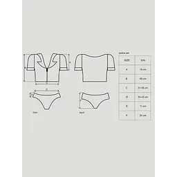 Еротичний костюм Obsessive Police Set S/M - мініатюра 4