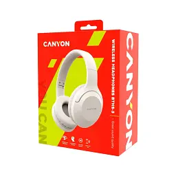 Навушники Canyon BTHS-3 Beige (CNS-CBTHS3BE) - мініатюра 6