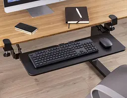 Геймерський стіл OfficePro KT145B Black (KT145B) - мініатюра 12