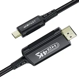 Дата кабель Acefast C1-10 USB-C to HDTV 1.8 м Black - мініатюра 4