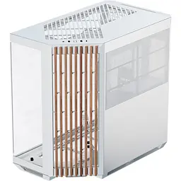 Корпус APNX V1-W Tempered Glass без БП White/Wood (APCM-VI01103.21)