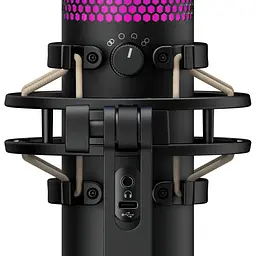 Мікрофон HyperX QuadCast S Black (HMIQ1S-XX-RG, G/4P5P7AA) [67623] - мініатюра 5