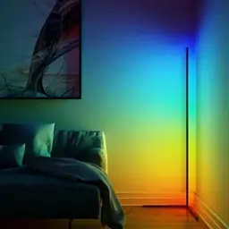 Кутова лампа торшер LED RGB STAND 1.2 м підсвічування кімнати від USB без пульта - мініатюра 2