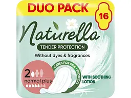 Прокладки гігієнічні NATURELLA Денні 5 крапель 16 шт Ніжний Захист Normal Plus Duo