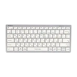 Клавіатура A4Tech FBX51C Wireless/Bluetooth White (4711421972987)