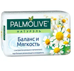 Мило Palmolive Баланс та м'якість, екстрат ромашки, 150 г