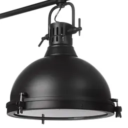 Люстра Brille лофт підвісна E27 60W BK (BL-159S/3) - мініатюра 3