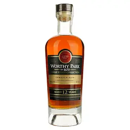 Ром Worthy Park Single Estate 12 Years Old 50% 0.7 л - мініатюра 2