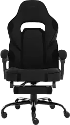 Геймерське крісло GT Racer чорне (X-2748 Fabric Black Suede) - мініатюра 2