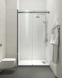 Двері в нішу Koer SR SD01-120x200-TR-07 прозоре скло Easy Clean 8 мм, graphite KR5378, універсальні, прозорий, графіт - мініатюра 7