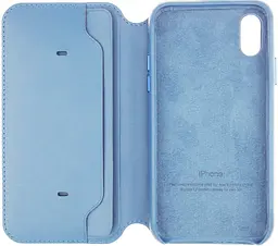 Чохол-книжка Apple Book Cover Case iPhone X Light Blue - мініатюра 3