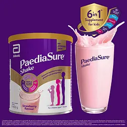 Суха молочна суміш Paediasure Shake Полуниця 400 г (8886451056030) - мініатюра 5