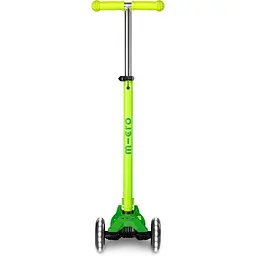 Самокат Micro Maxi Deluxe Neon LED Зелений папуга (MMD232) - мініатюра 4